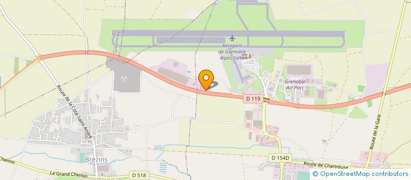 localisation de l'entreprise BIEVRE STOCKAGE LOGISTIQUE à VOREPPE