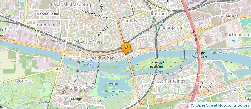 localisation de l'entreprise BIFA à TOURS