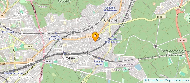 localisation de l'entreprise BIFALC à CHAVILLE