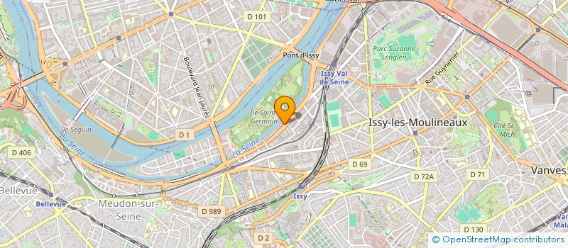 localisation de l'entreprise BIFF à ISSY-LES-MOULINEAUX