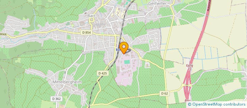 localisation de l'entreprise BIFORT  BARR