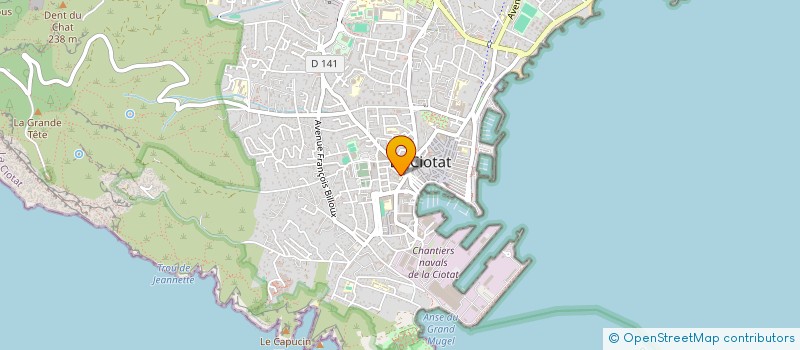 localisation de l'entreprise BIFROST EVOLUTION à LA CIOTAT