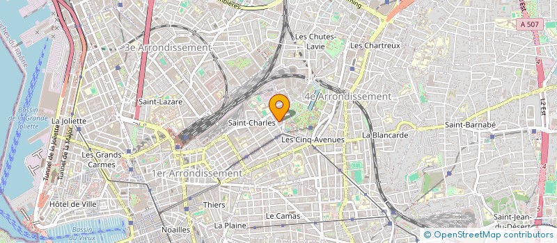 localisation de l'entreprise BIFROST PRODUCTION à MARSEILLE
