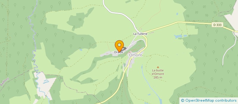 localisation de l'entreprise BIFURCATION  OMONT