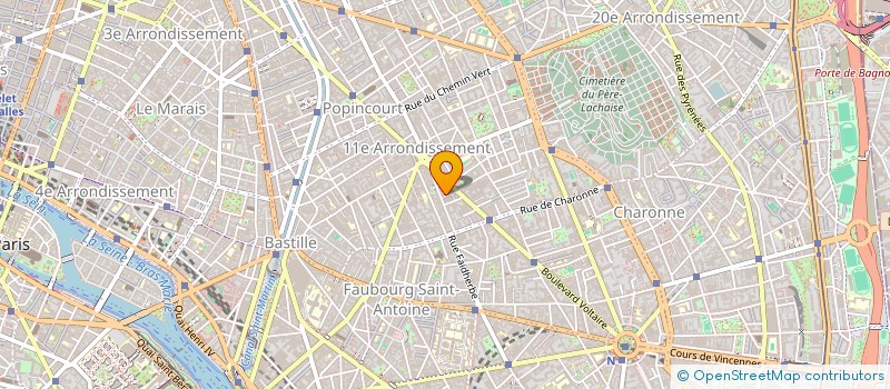 localisation de l'entreprise BIG 2001 à PARIS