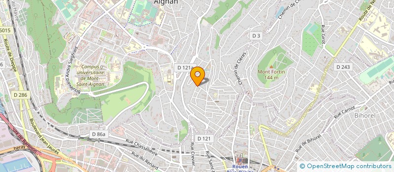 localisation de l'entreprise BIG BAMBOU  MONT-SAINT-AIGNAN