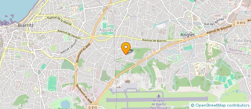 localisation de l'entreprise BIG BAND COTE BASQUE  ANGLET