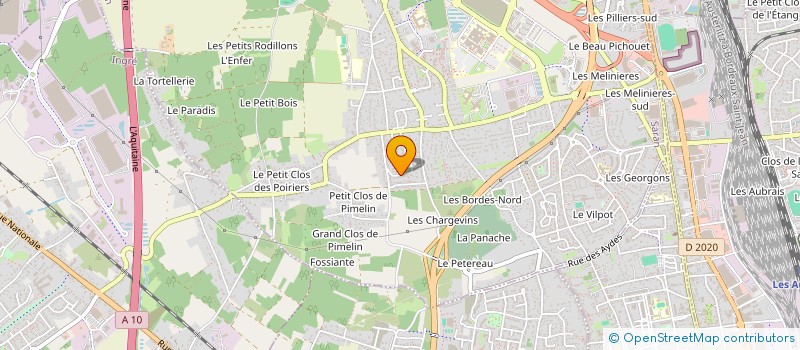 localisation de l'entreprise BIG BANDISSIMO à SARAN