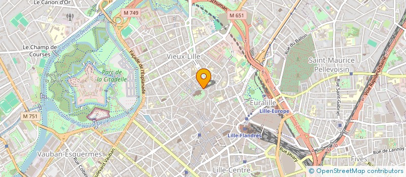 localisation de l'entreprise BIG BANG SARL à LILLE