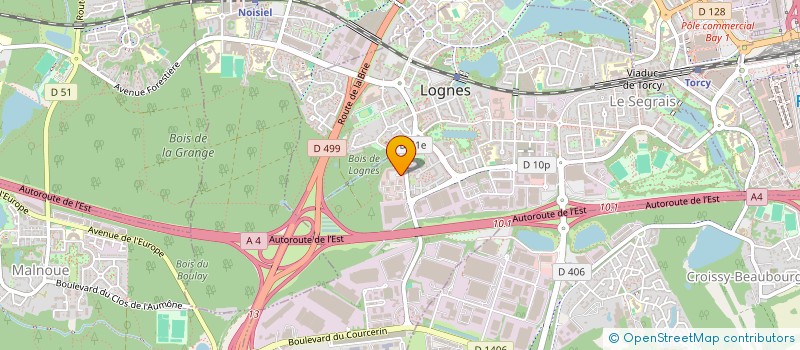 localisation de l'entreprise BIG BANG SERVICES à LOGNES