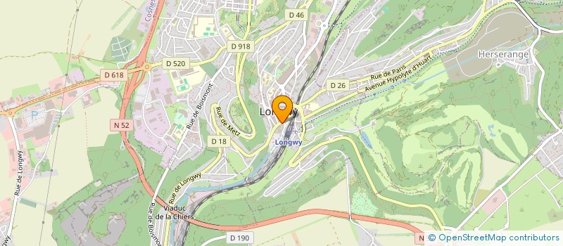 localisation de l'entreprise BIG BANG STUDIO à LONGWY