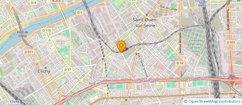 localisation de l'entreprise BIG BAT à SAINT-OUEN-SUR-SEINE
