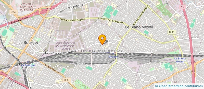 localisation de l'entreprise BIG BAT à DRANCY