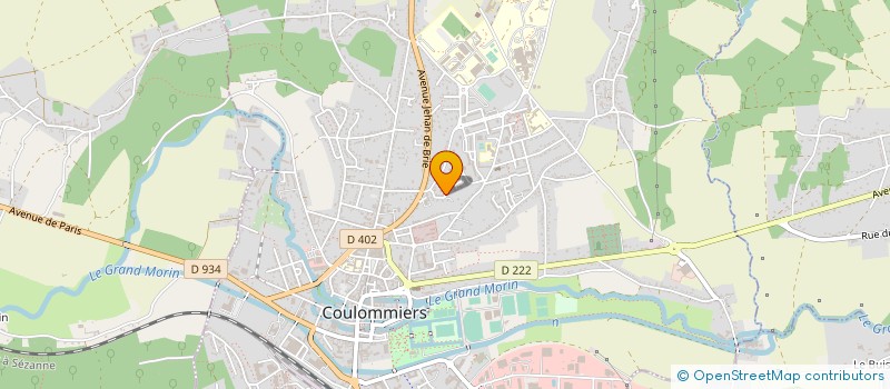 localisation de l'entreprise BIG BAZAR  COULOMMIERS