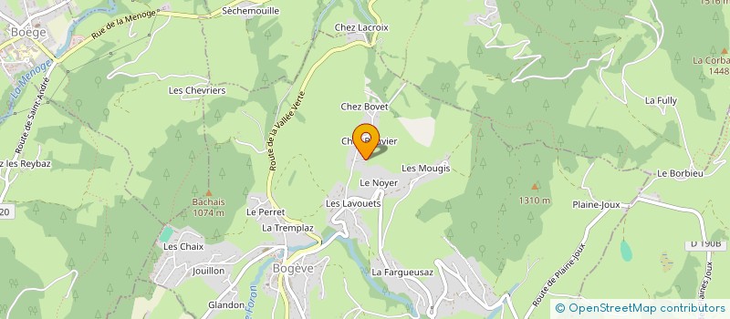 localisation de l'entreprise BIG BAZAR DE L'HUMOUR  BOGEVE