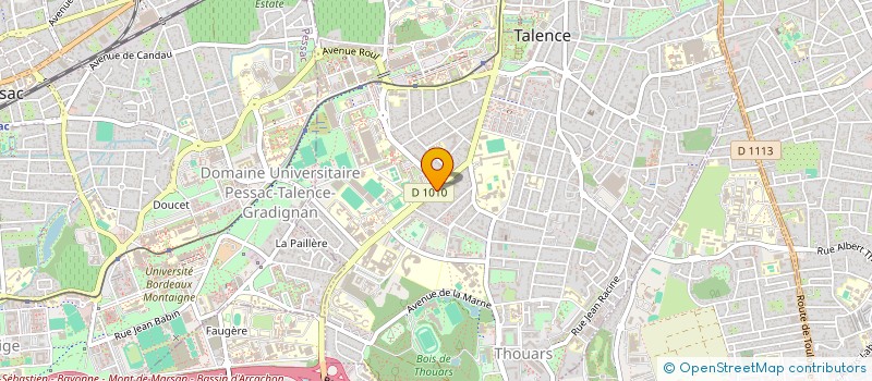 localisation de l'entreprise BIG BEN  TALENCE