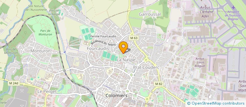 localisation de l'entreprise BIG BEN FORMATION à COLOMIERS