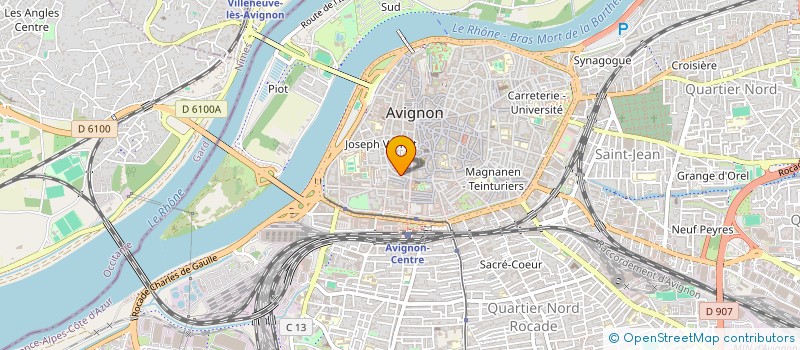 localisation de l'entreprise BIG BEN INVESTISSEMENTS  AVIGNON