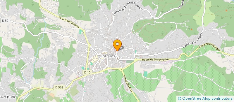 localisation de l'entreprise BIG BLUE INFORMATIQUE  LORGUES