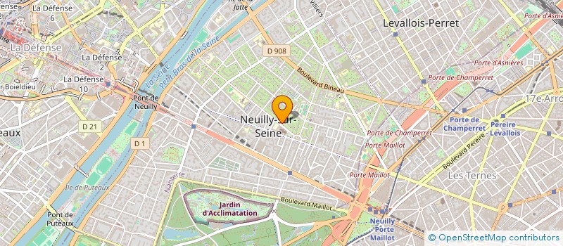 localisation de l'entreprise BIG BLUE INVEST à NEUILLY-SUR-SEINE