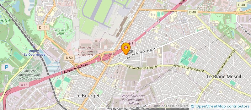 localisation de l'entreprise BIG BOSS à LE BLANC MESNIL
