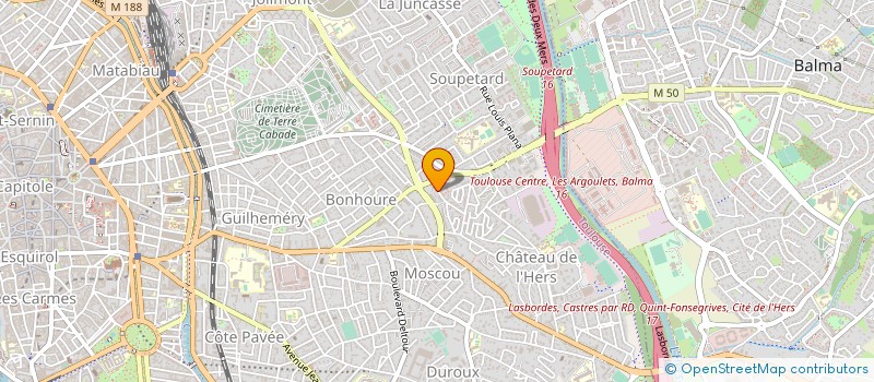 localisation de l'entreprise BIG BOSS PIZZA BANANA à TOULOUSE