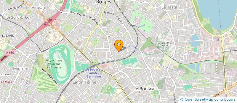 localisation de l'entreprise BIG BOSS SCI  BRUGES