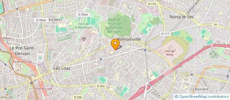 localisation de l'entreprise BIG BOX L'ASSOCIATION (  BIG BOX L'ASSO )  ROMAINVILLE