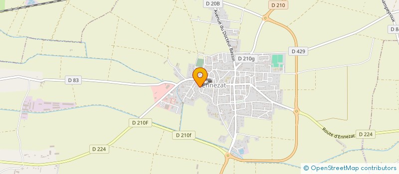 localisation de l'entreprise BIG BOYS  ENNEZAT