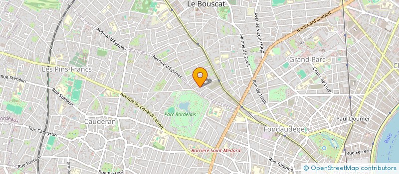 localisation de l'entreprise BIG BROTHER COMPANY  LE BOUSCAT