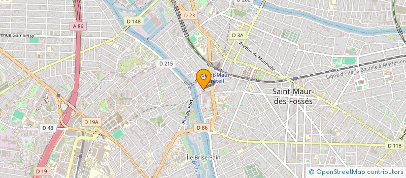 localisation de l'entreprise BIG BUDDHA CHEESE RECORDS  SAINT-MAUR-DES-FOSSES
