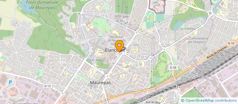 localisation de l'entreprise BIG BUILDING  ELANCOURT