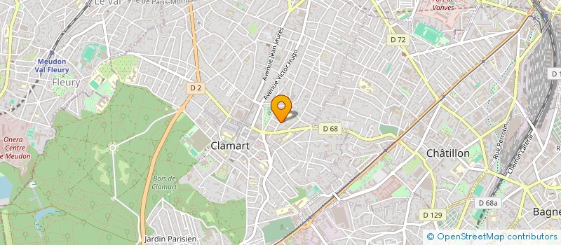 localisation de l'entreprise BIG CAPITAL à CLAMART