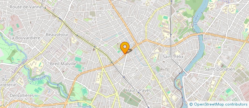 localisation de l'entreprise BIG DATA SANTE à NANTES