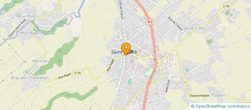 localisation de l'entreprise BIG DEAL à SAINT-ANDRE