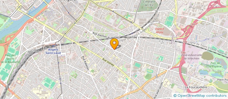 localisation de l'entreprise BIG DREAM CONSULTING à ANGERS