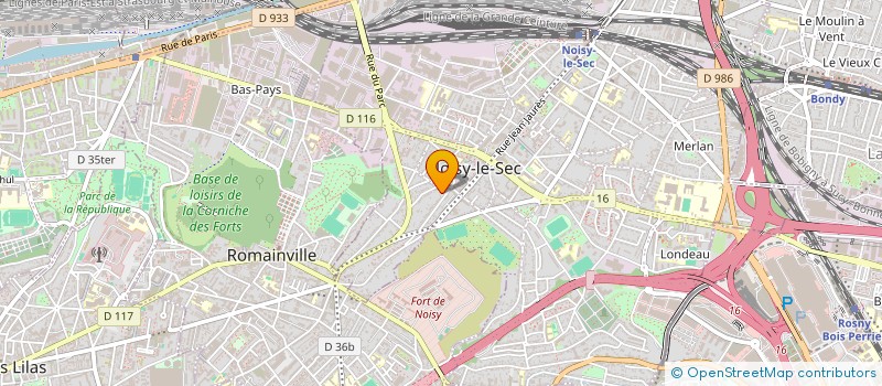 localisation de l'entreprise BIG EYES PRODUCTIONS à NOISY-LE-SEC