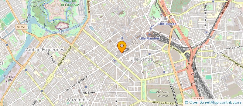 localisation de l'entreprise BIG F  LILLE