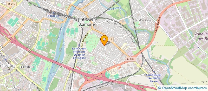 localisation de l'entreprise BIG FIBRE SERVICES à SAINT-OUEN-L'AUMONE
