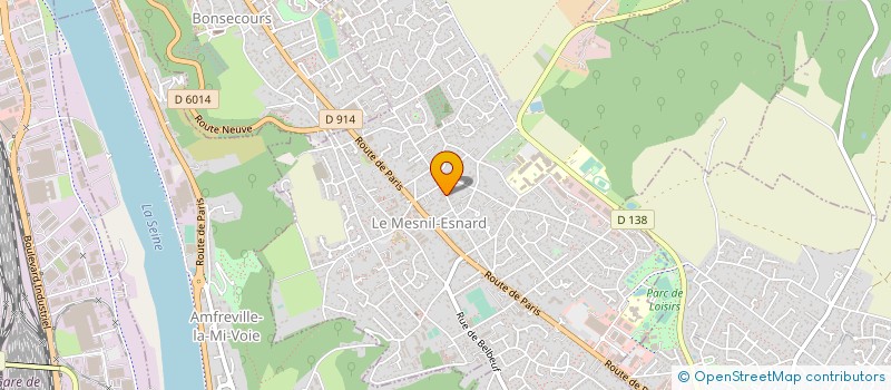 localisation de l'entreprise BIG FLOWER  LE MESNIL-ESNARD