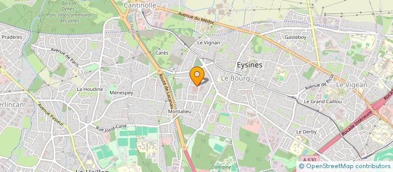 localisation de l'entreprise BIG FOOD 64 à EYSINES