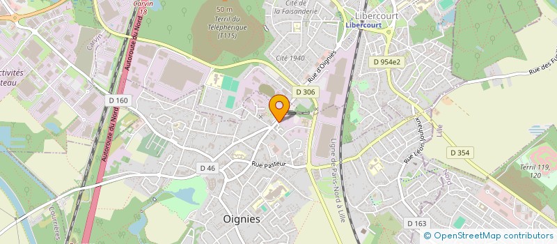 localisation de l'entreprise BIG FOOD à CHILLY-MAZARIN