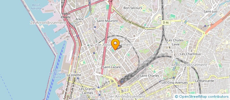 localisation de l'entreprise BIG FOOD  MARSEILLE