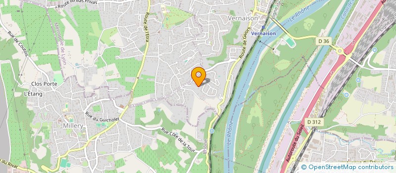 localisation de l'entreprise BIG GAP  VERNAISON