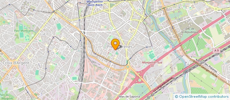localisation de l'entreprise BIG IMMO 2 à MONTPELLIER