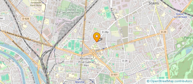 localisation de l'entreprise BIG JEUX à PIERREFITTE-SUR-SEINE