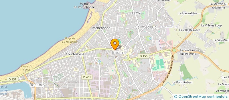 localisation de l'entreprise BIG K à SAINT-MALO