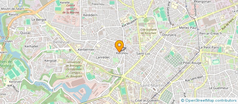 localisation de l'entreprise BIG LABORIE à BREST