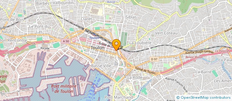 localisation de l'entreprise BIG LOCATION  TOULON