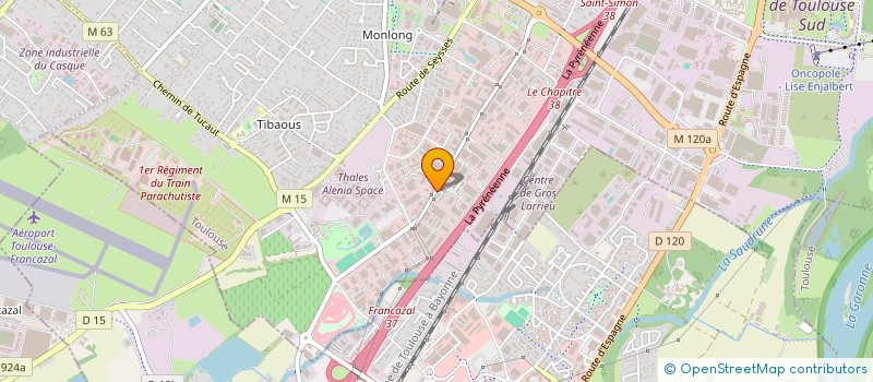 localisation de l'entreprise BIG M FACTORY  TOULOUSE
